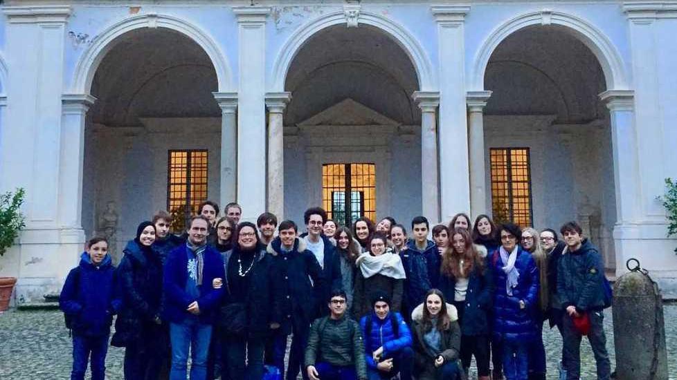 Studenti del Salutati all’Accademia di Frascati