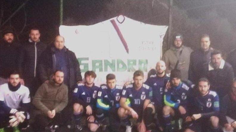 Istia Campini ha ricordato Starnai Striscione e minuto di silenzio