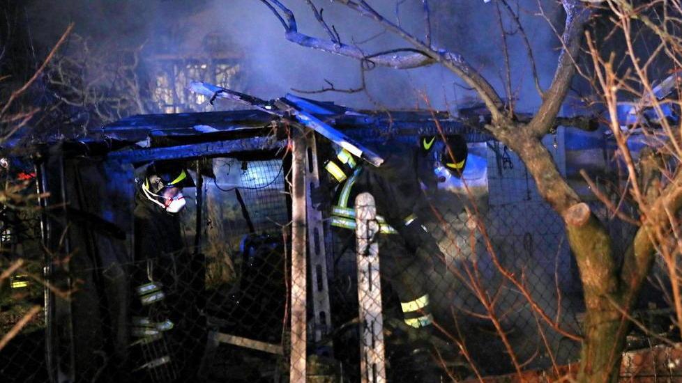 Esplode un annesso agricolo al Limoncino