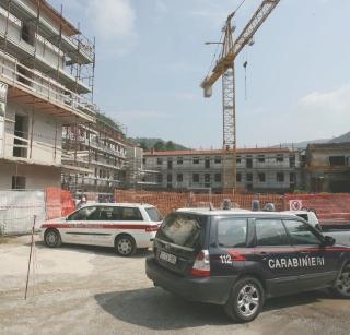 Cantiere messo sotto sequestro (foto d’archivio)