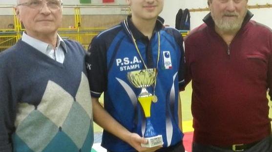 Baracchi detta legge nella categoria U18