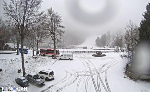 Un’altra giornata di neve Cerreto apre le due piste