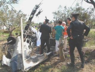 Un’immagine del tragico incidente del maggio 2007