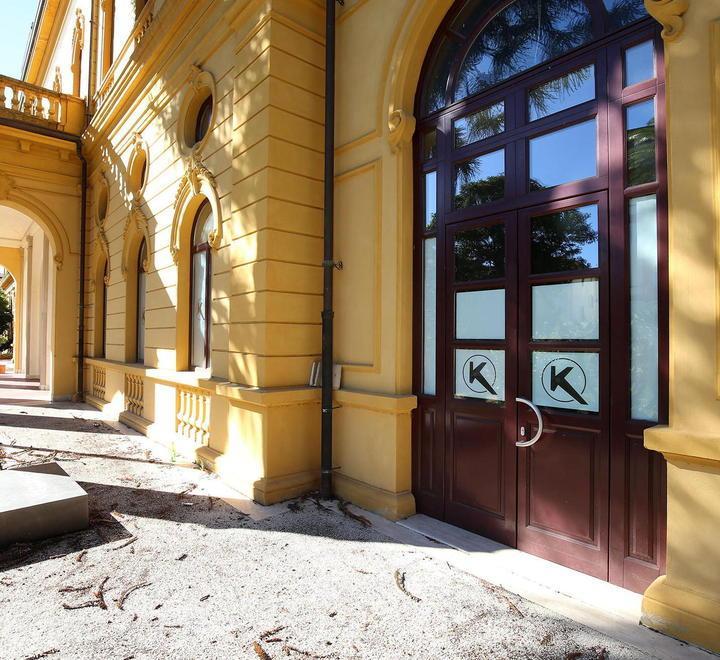 L'ingresso del Kursaal (foto Nucci)
