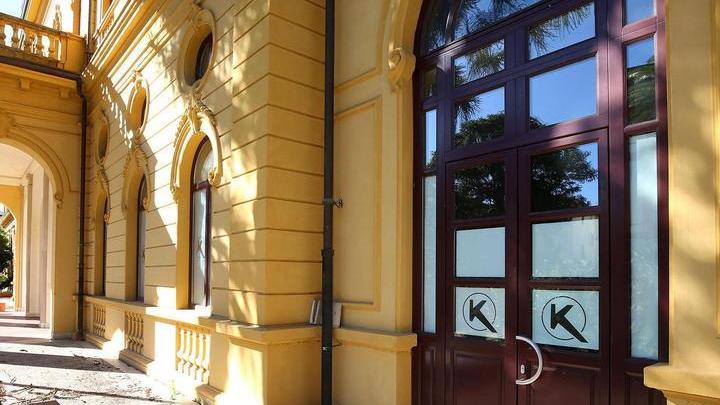 L'ingresso del Kursaal (foto Nucci)