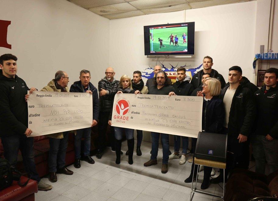 Raccolti oltre seimila euro nel nome di Michael Tundo 