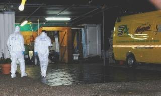 <strong>L’AGGRESSIONE.</strong> È avvenuta in questo piazzale all’interno del deposito di Autosoccorso lungo la Castiglionese