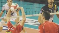 Marco Falaschi alza la palla per Baldaccini