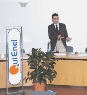 Uno sportello Qui Enel