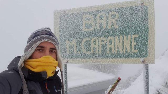 Il monte Capanne imbiancato (foto di Alessio Gambini)