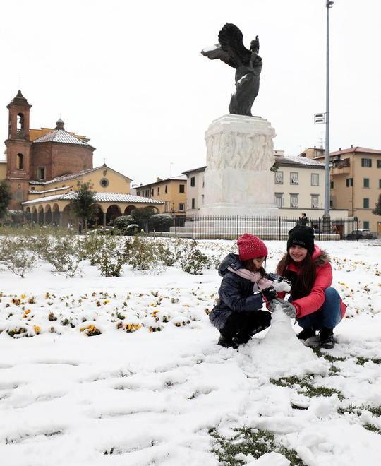 Oggi possibili nevicate su tutto il circondario