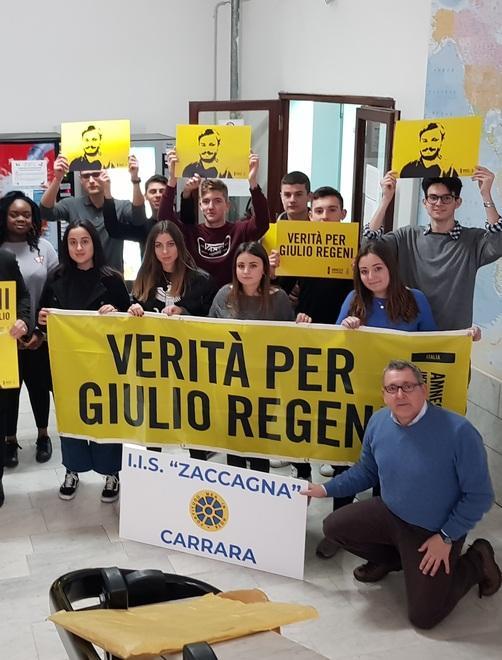 Lo Zaccagna sostiene la campagna per la verità su Regeni