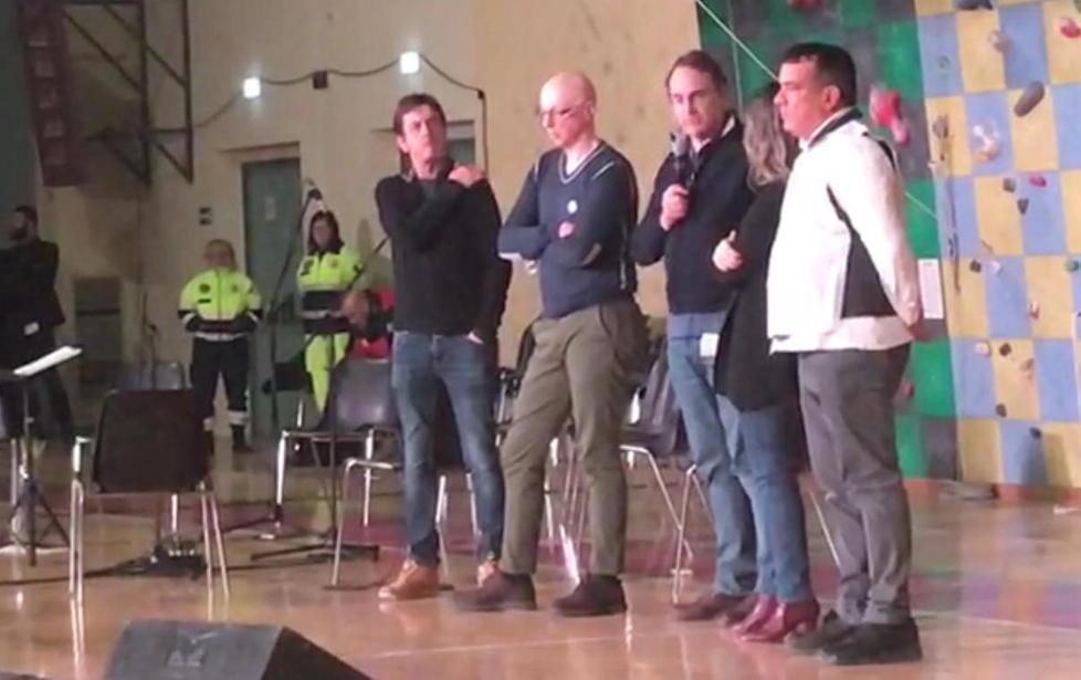 Viareggio incontra il dolore di Rigopiano