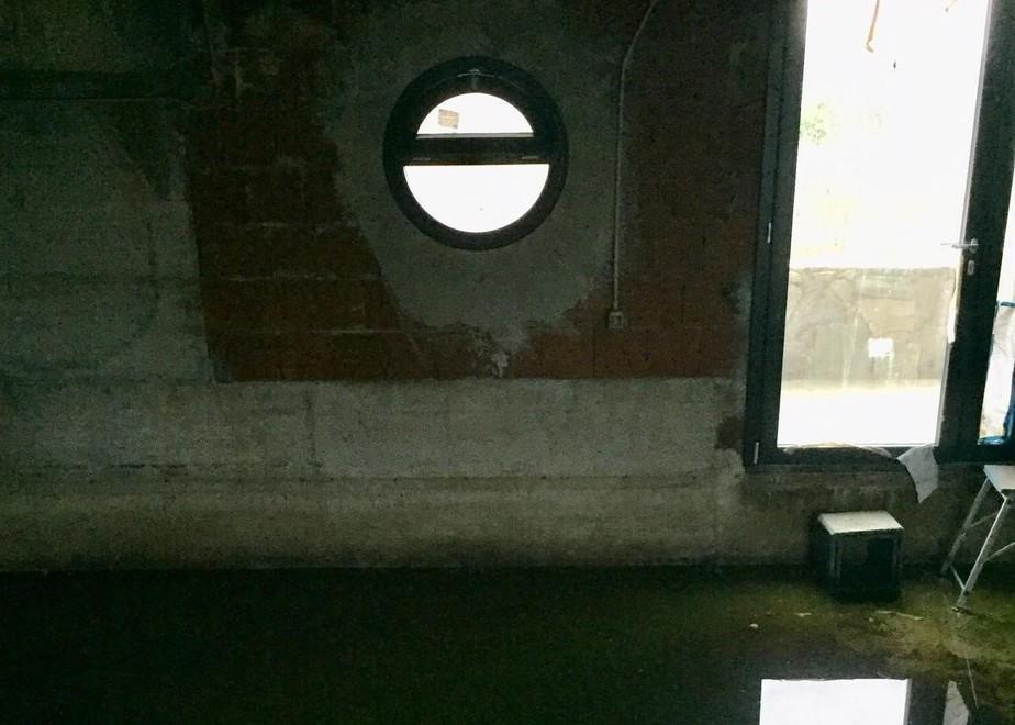 Degrado nel sotto-pontile