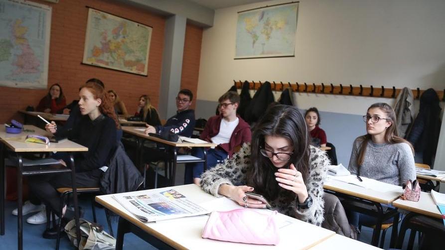 Gli studenti giornalisti È la settimana della 5C