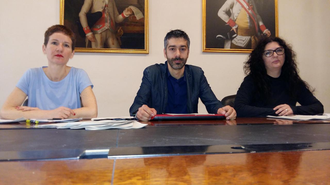 I consiglieri del M5S La Vita, Capasso e Verdolini