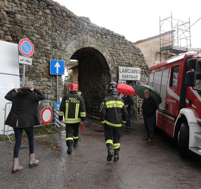 Vigili del Fuoco a Larciano Castello