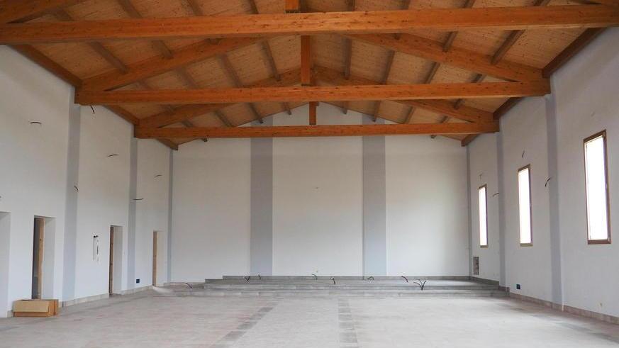 Nuova chiesa quasi pronta s’avvera il sogno di don Gori