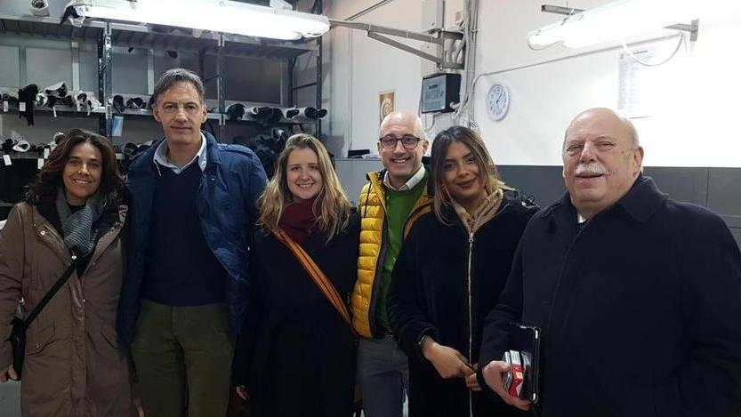 Ambasciatrice di Colombia visita distretto conciario