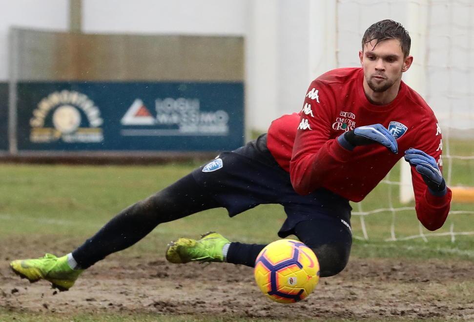 Primo allenamento di Dragowski in azzurro