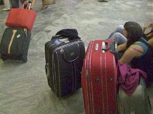 Bagaglio abbandonato, Allarme in aeroporto