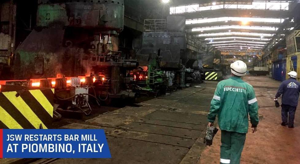 Jsw ringrazia i lavoratori per il riavvio del tmp
