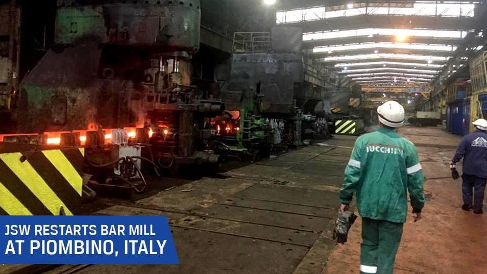Jsw ringrazia i lavoratori per il riavvio del tmp