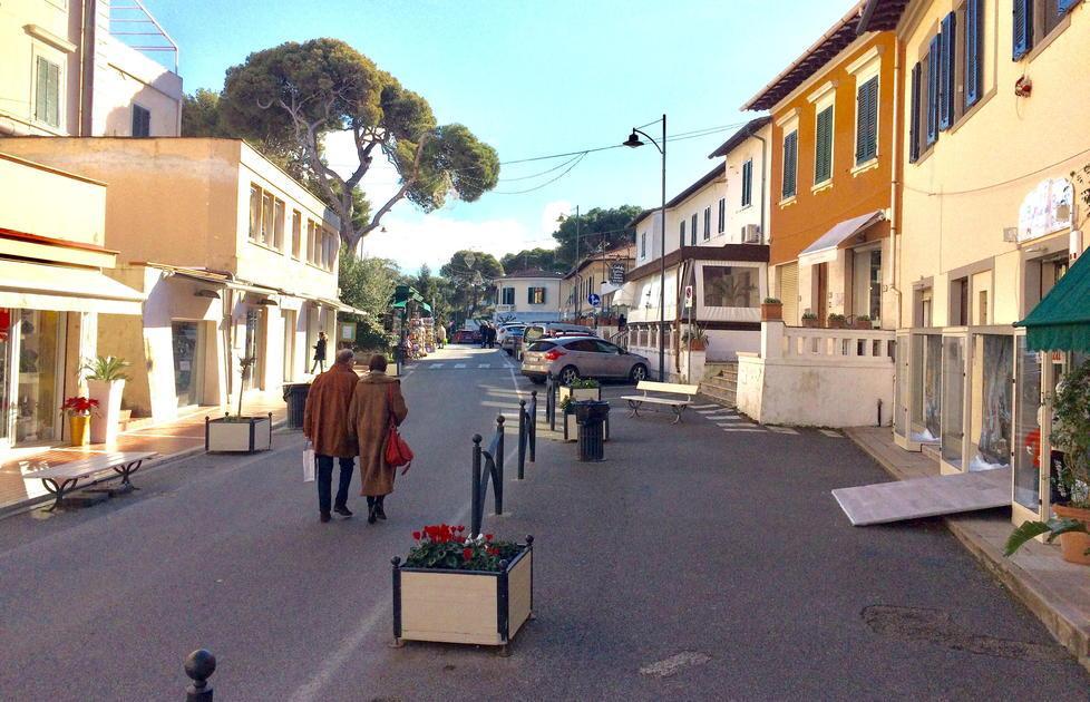 Una veduta di via Fucini