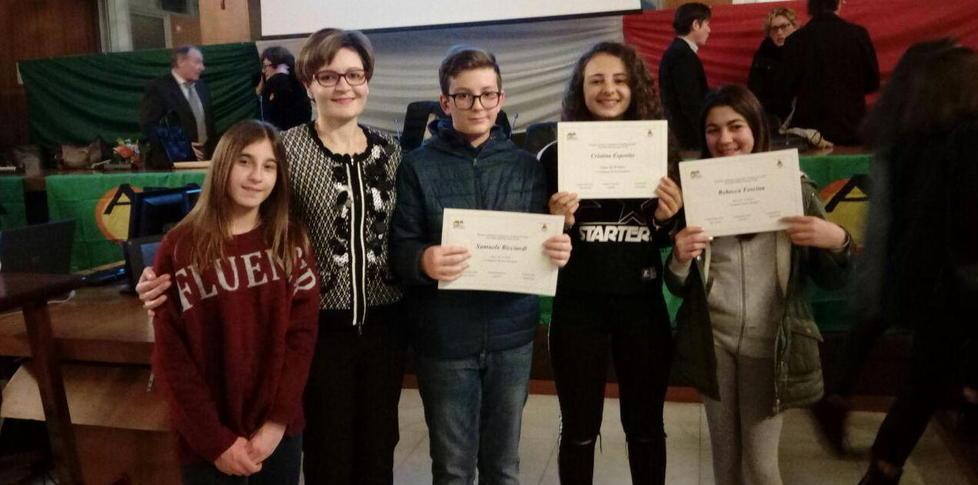 Gli alunni vincono La professoressa li ringrazia tutti 