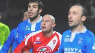 <strong>GLADIATORE.</strong> Leandro Vitiello in mezzo all’area avversaria