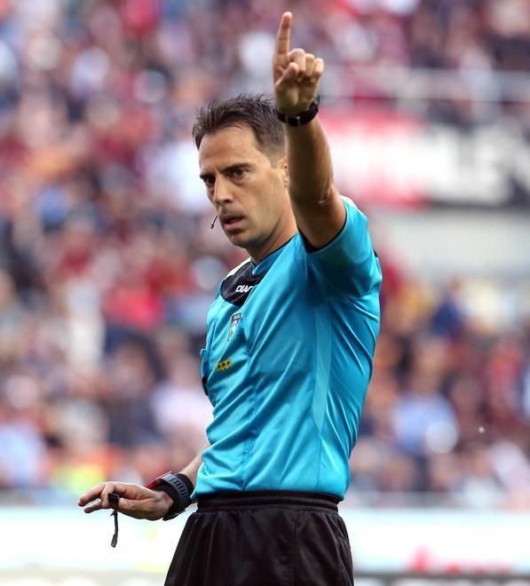 Cesare Gavillucci, arbitro di Latina