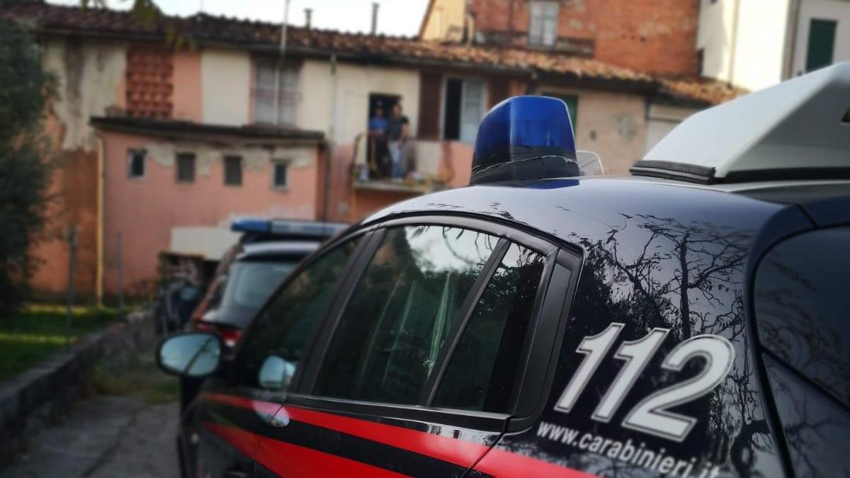 Una pattuglia dei carabinieri