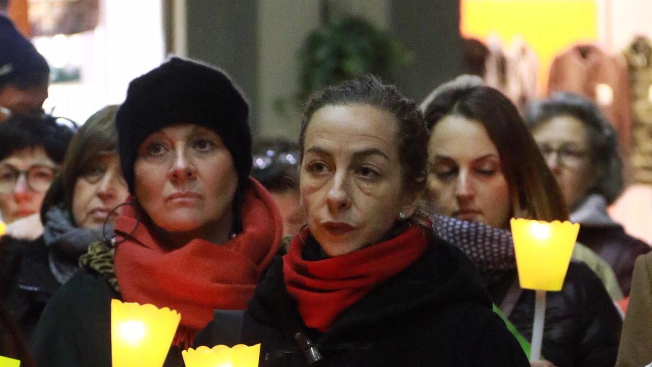 La fiaccolata per chiedere la verità sulla morte di Giulio Regeni (foto Sproviero-Batavia)
