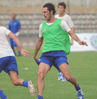 L’attaccante azzurro Marco Guidone