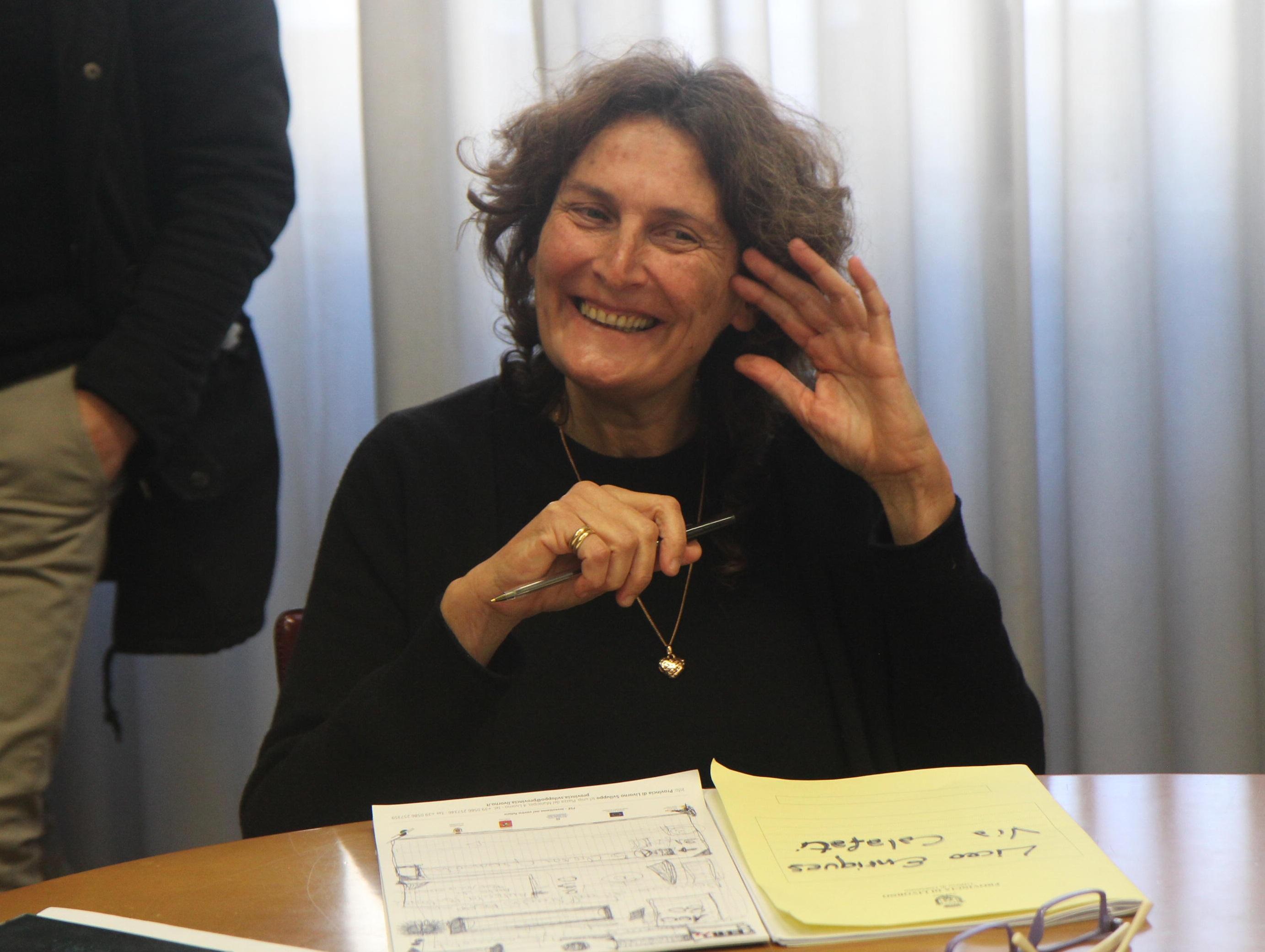 Marida Bessi sindaco di Capraia e presidente della Provincia di Livorno