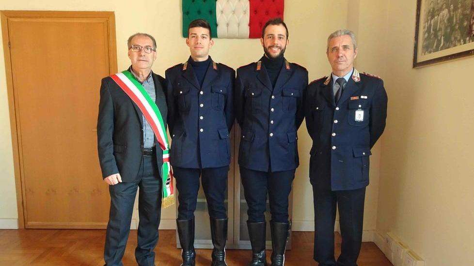 In servizio due nuovi vigili