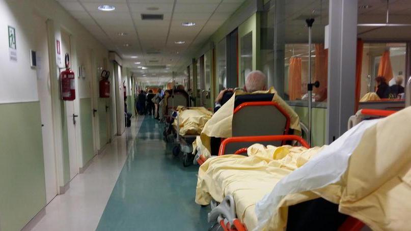Un reparto dell'ospedale del santo Stefano
