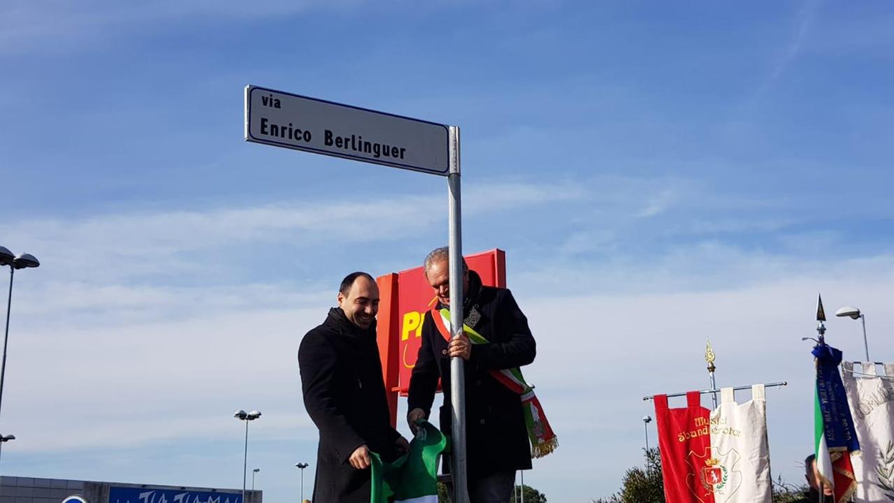 Cambiato il nuovo nome della strada di Montemurlo: da via Nuova Montalese a via Enrico Berlinguer