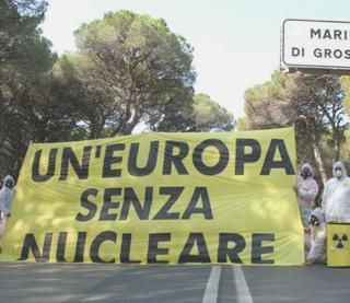 Una manifestazione anti nucleare a Grosseto