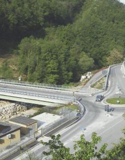 Lo snodo a Miseglia Bassa per la via dei marmi