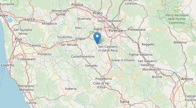 Scossa di terremoto a Montespertoli