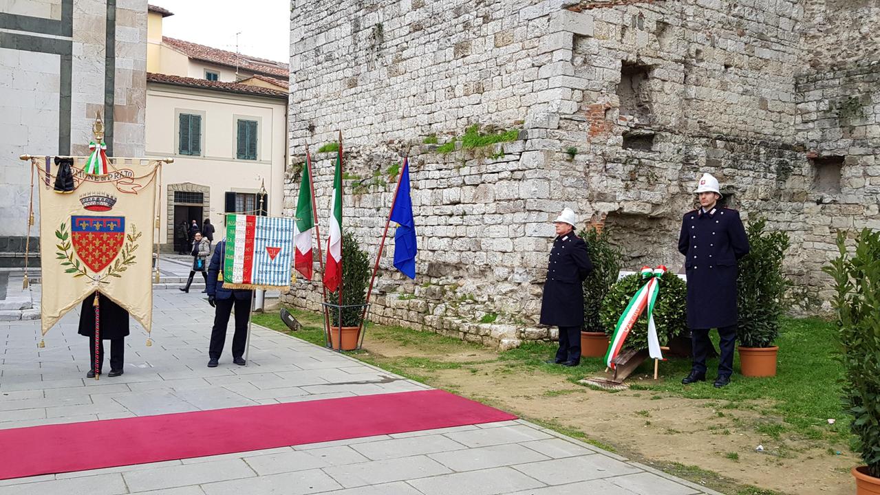 La commemorazione dei deportati al Castello dell'Imperatore