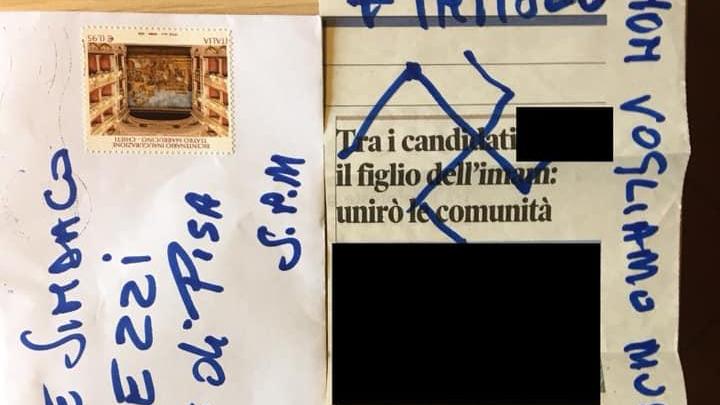 La lettera ricevuta dall'allora vicesindaco Paolo Ghezzi