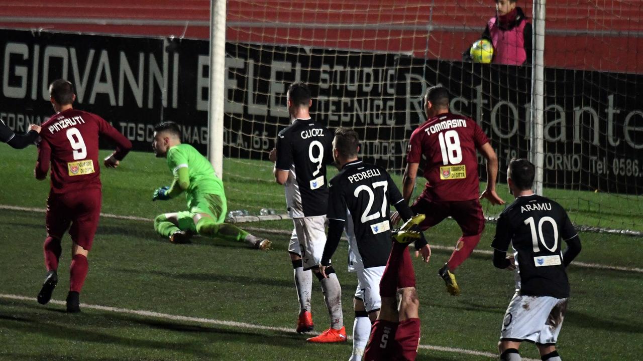 Un'azione di Pontedera-Siena