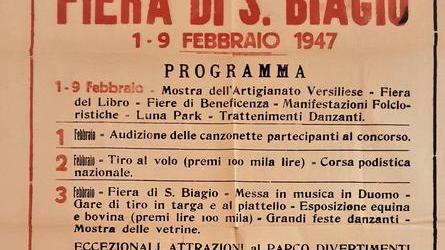Quando la fiera di San Biagio riaccese la voglia di divertirsi tutti assieme