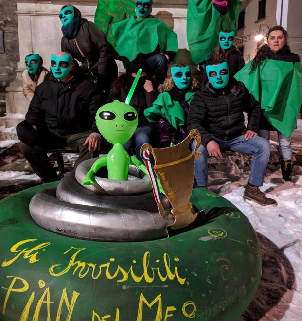 Burle e goliardia in montagna è già carnevale 
