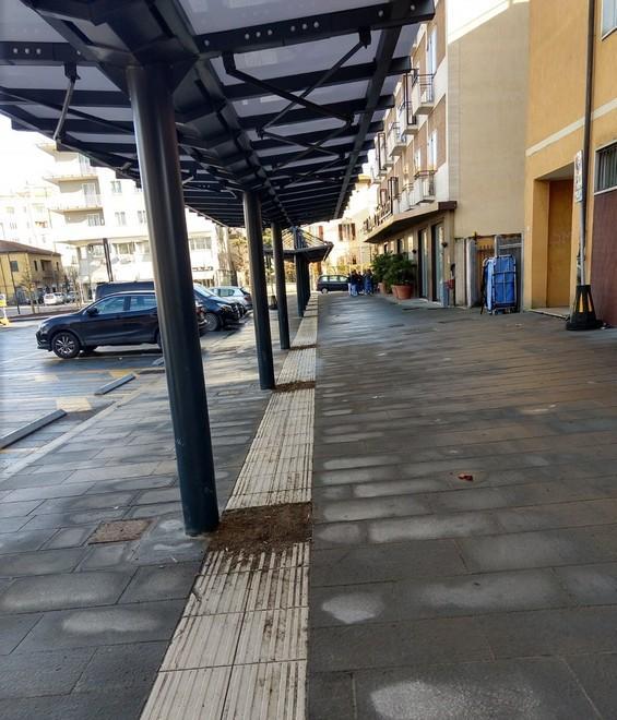 In via Roma scivoli pericolosi e da rifare