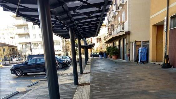 In via Roma scivoli pericolosi e da rifare