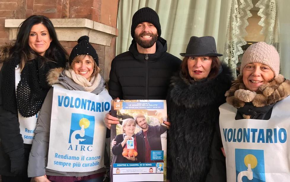 Anche Antenucci pro Airc 
