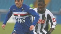 <strong>NOVITÀ.</strong> Il nuovo acquisto Claudio Bellucci e a fianco Antonio Candreva